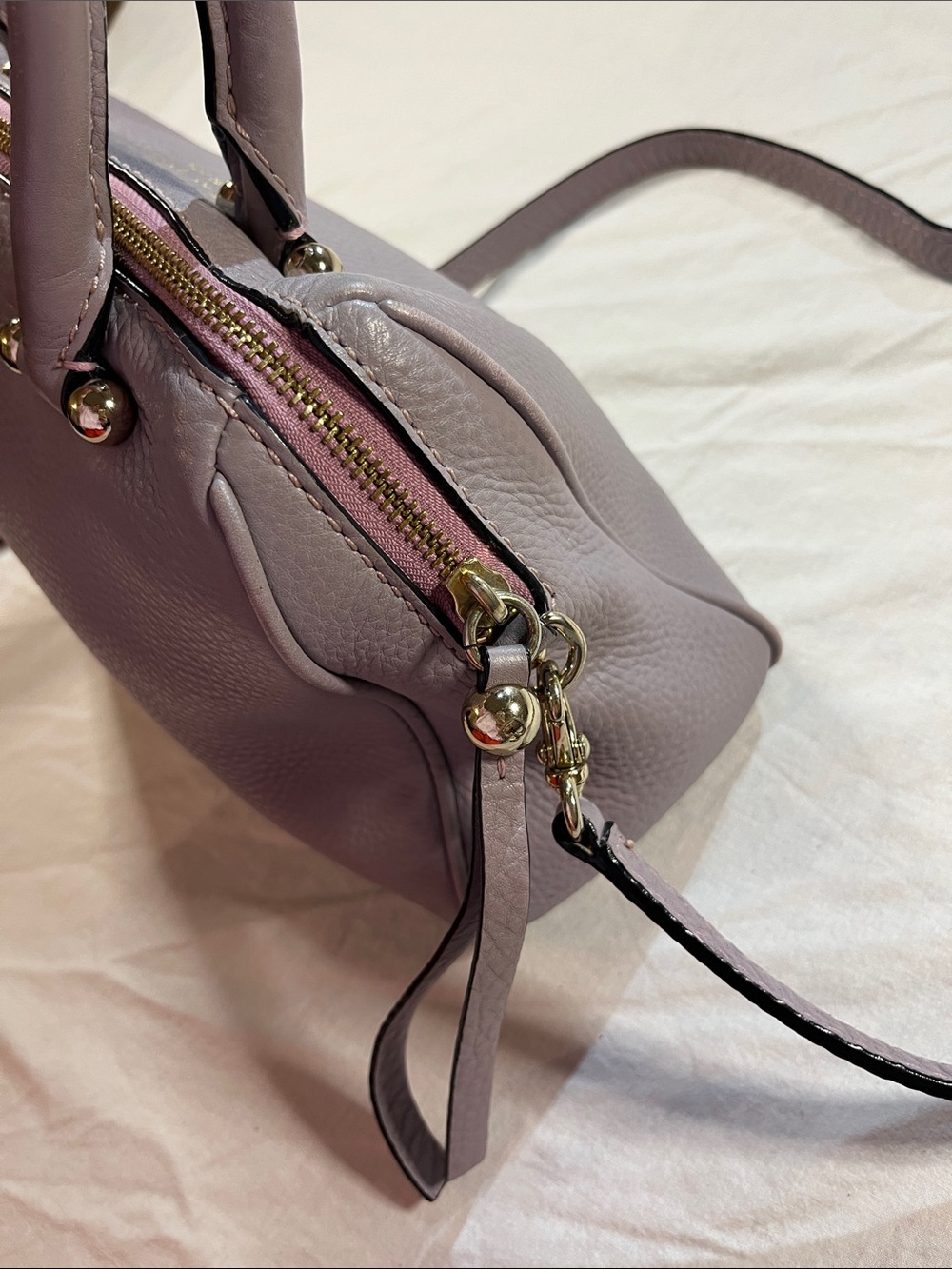 Kate Spade Charles Street Mini Brantley Satchel - Lavender / Lilac - Picture 8 of 9